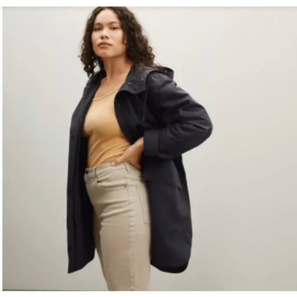 Everlane Renew Anorak Black - Picture 1 of 7